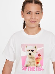 Nike White 100% Cotton Sportswear T-Shirt - Image 3 of 3