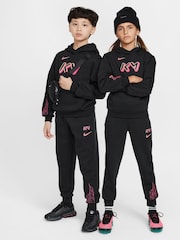 Nike Black Kylian Mbappe Club Fleece Football Joggers - Image 5 of 9