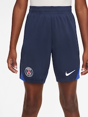 Nike Blue PSG Strike Football Shorts - Image 1 of 4
