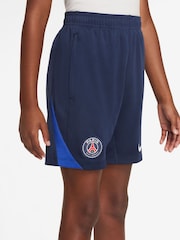 Nike Blue PSG Strike Football Shorts - Image 3 of 4