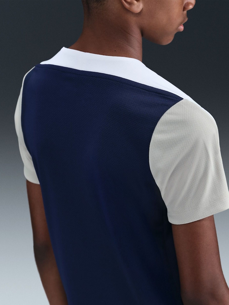 Nike Blue Tottenham Hotspur Strike T-Shirt - Image 5 of 5 Nike Blue Tottenham Hotspur Strike T-Shirt - Image 5 of 5