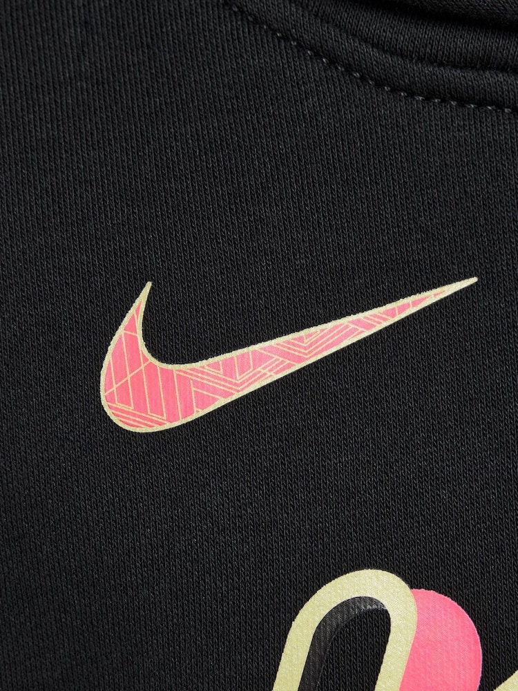 Nike Black Kylian Mbappe Club Fleece Football Hoodie - Image 11 of 11