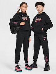 Nike Black Kylian Mbappe Club Fleece Football Hoodie - Image 5 of 11