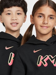Nike Black Kylian Mbappe Club Fleece Football Hoodie - Image 6 of 11
