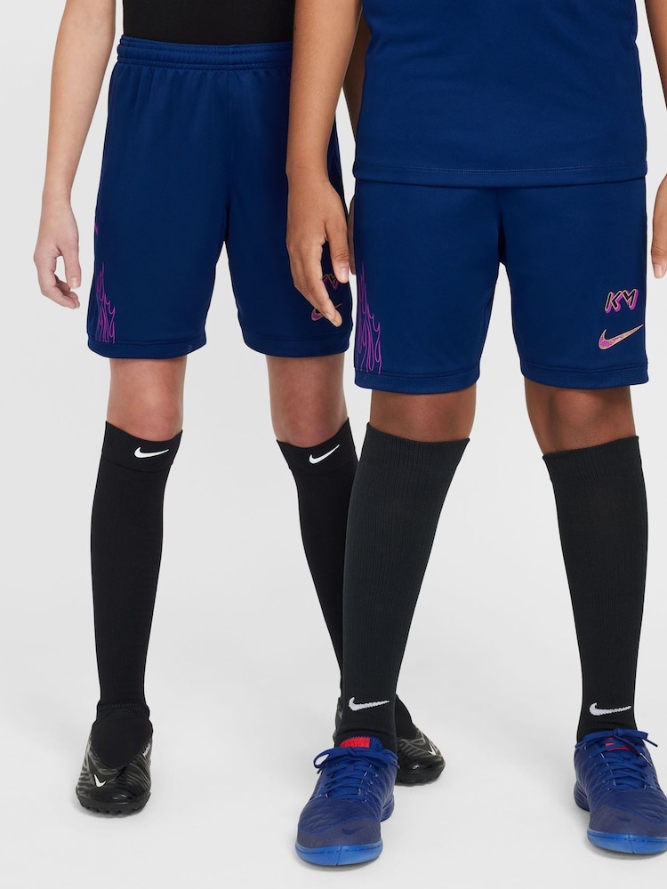 Nike Blue Void Kylian Mbappe Dri-FIT Academy25 Shorts - Image 8 of 10