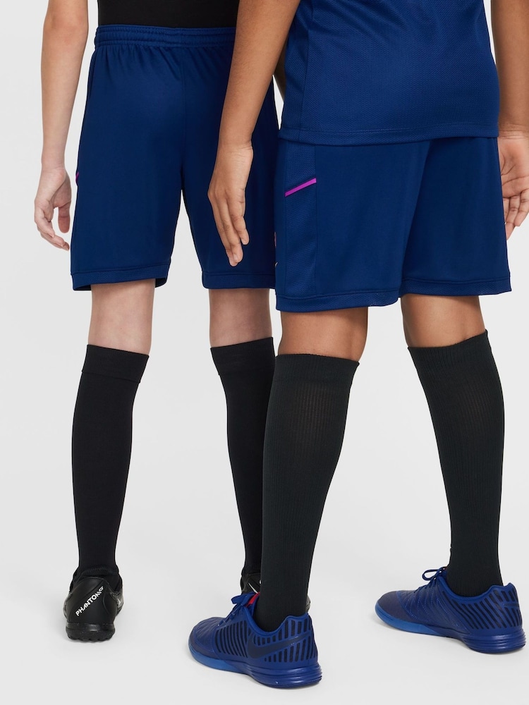 Nike Blue Void Kylian Mbappe Dri-FIT Academy25 Shorts - Image 9 of 10
