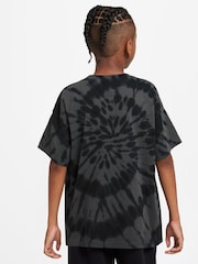 Nike Black Sportswear 100% Cotton T-Shirt - Image 2 of 3