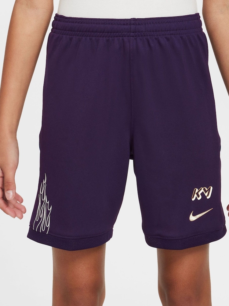 Nike Grand Purple Kylian Mbappe Dri-FIT Academy25 Shorts - Image 3 of 10