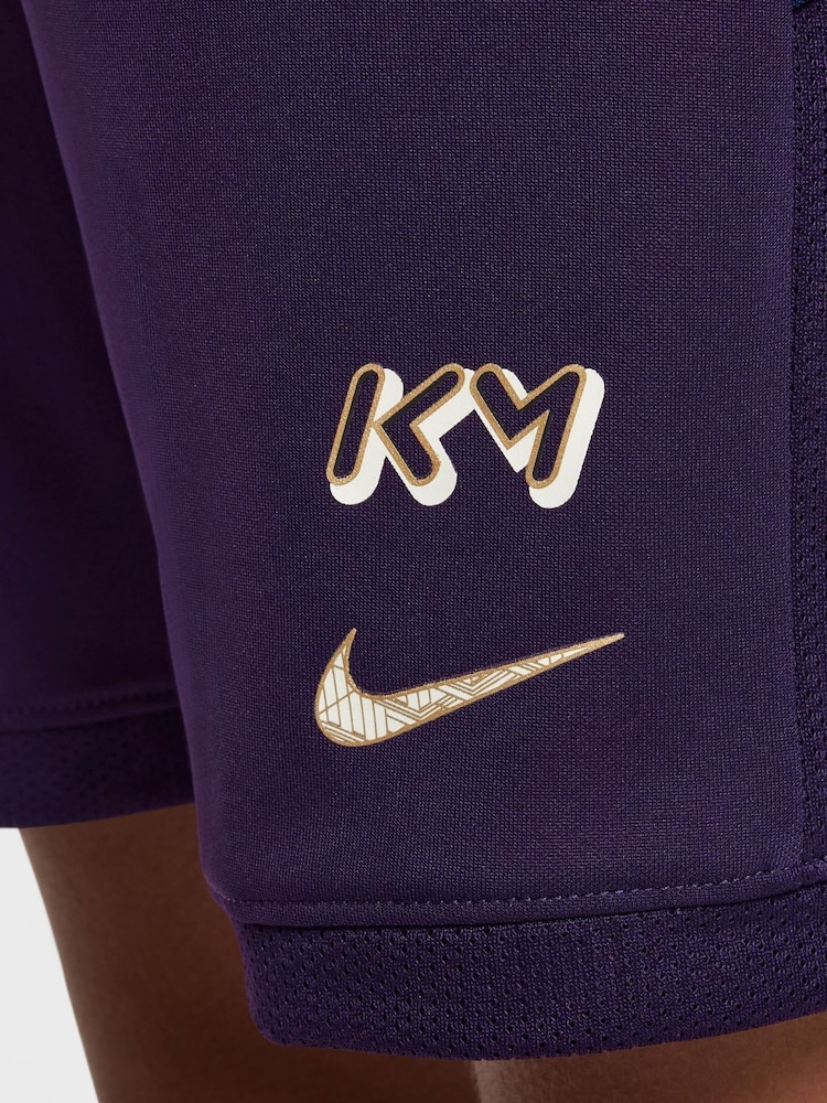 Nike Grand Purple Kylian Mbappe Dri-FIT Academy25 Shorts - Image 7 of 10