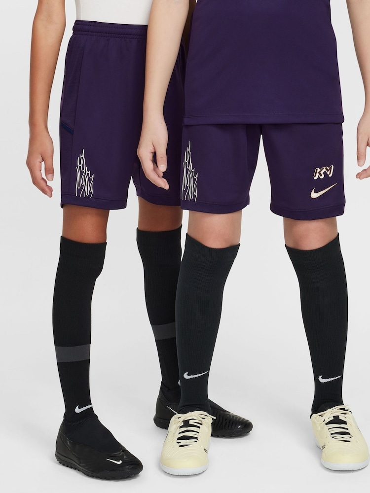 Nike Grand Purple Kylian Mbappe Dri-FIT Academy25 Shorts - Image 8 of 10