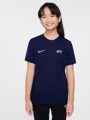 Nike Blue Void Kylian Mbappe Academy 25 Dri-FIT Football T-Shirt - Image 1 of 10