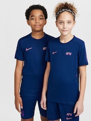 Nike Blue Void Kylian Mbappe Academy 25 Dri-FIT Football T-Shirt - Image 3 of 10