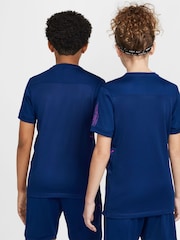 Nike Blue Void Kylian Mbappe Academy 25 Dri-FIT Football T-Shirt - Image 4 of 10