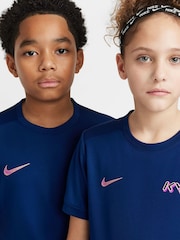 Nike Blue Void Kylian Mbappe Academy 25 Dri-FIT Football T-Shirt - Image 6 of 10