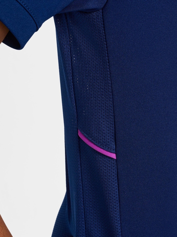 Nike Blue Void Kylian Mbappe Academy 25 Dri-FIT Football T-Shirt - Image 7 of 10