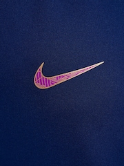 Nike Blue Void Kylian Mbappe Academy 25 Dri-FIT Football T-Shirt - Image 8 of 10