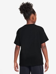 Nike Black 100% Cotton Sportswear T-Shirt - Image 2 of 3
