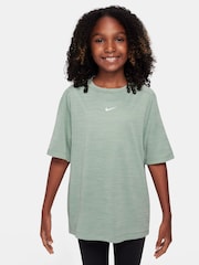 Nike Steam Green Multi Dri-FIT Short Sleeve T-Shirt - Image 1 of 3