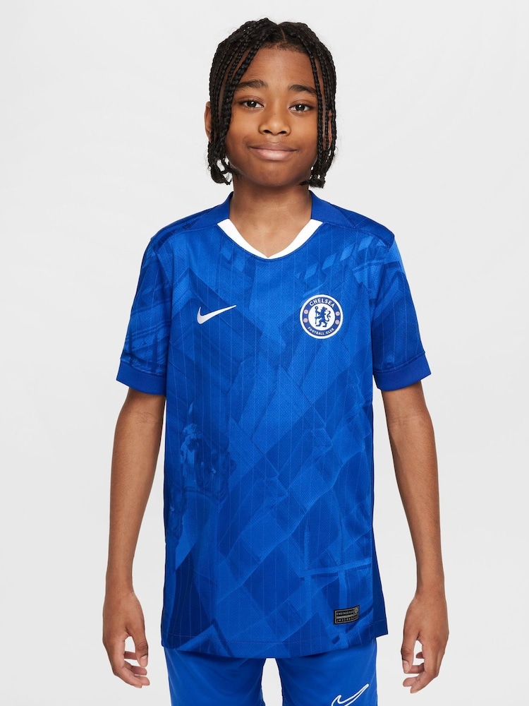 Nike Blue Short Sleeve Jersey T-Shirt - Image 1 of 12