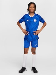 Nike Blue Short Sleeve Jersey T-Shirt - Image 3 of 12