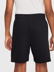 Nike Black Multi Dri-FIT Fleece Shorts - Image 2 of 4