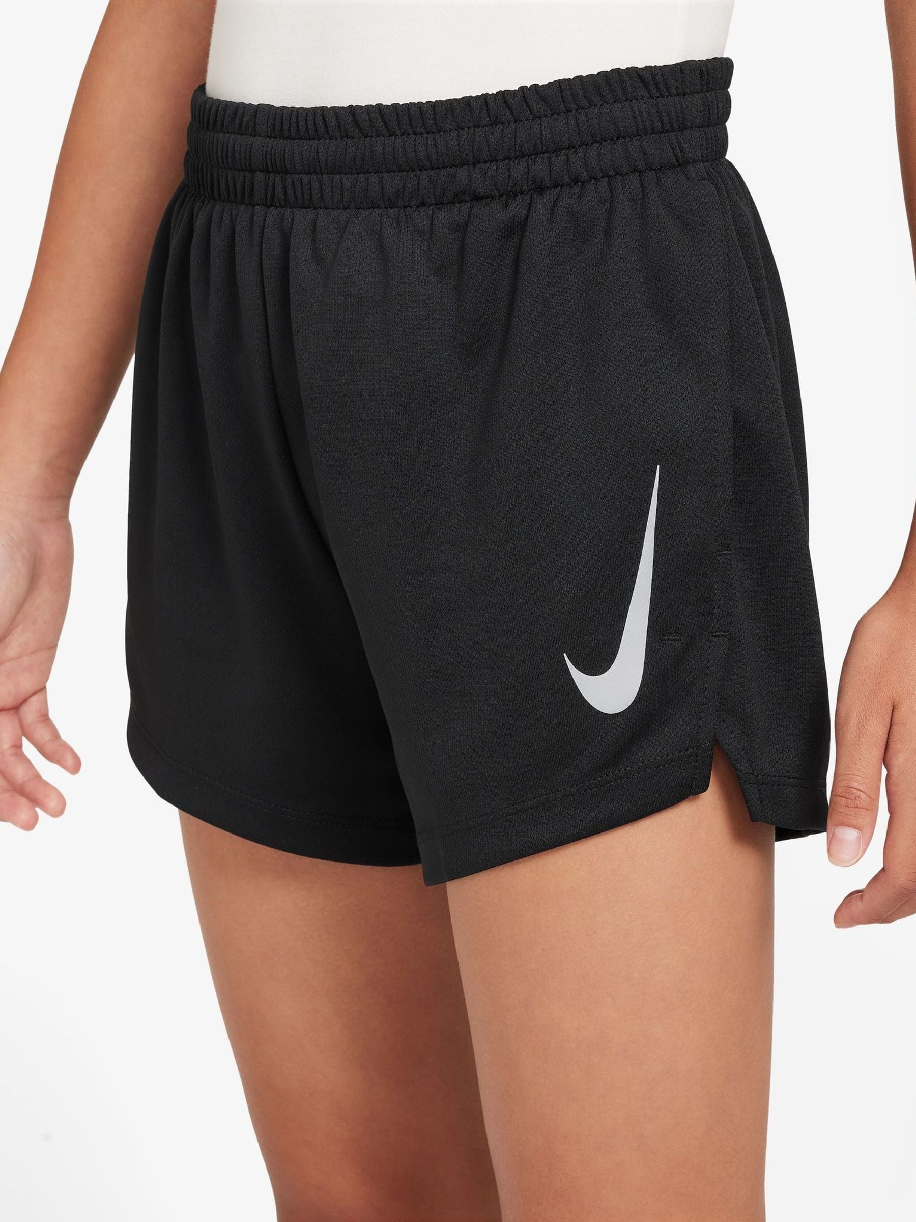 nike split running shorts