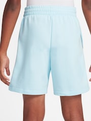 Nike Glacier Blue Multi Dri-FIT Fleece Shorts - Image 2 of 4