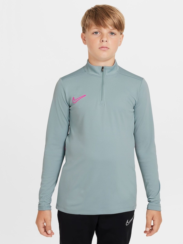 Nike Blue Dri-FIT Academy 25 Half Zip Drill Top - Image 1 of 3