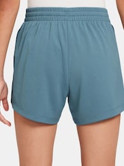 Nike Smokey Blue Multi Dri-FIT Split Shorts - Image 2 of 4