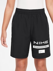 Nike Black Multi Dri-FIT Woven Shorts - Image 1 of 4