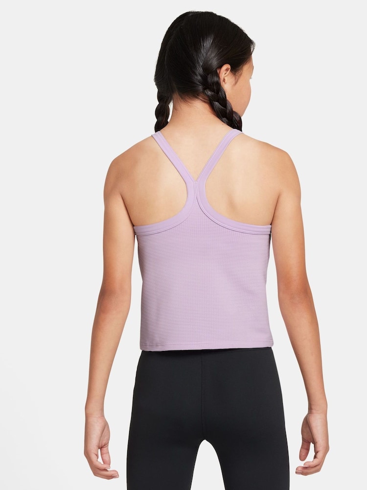 Nike Doll Lilac High Neck Vest Top Bra - Image 2 of 3