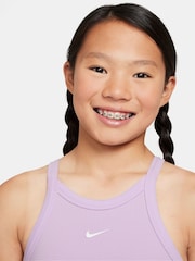 Nike Doll Lilac High Neck Vest Top Bra - Image 3 of 3
