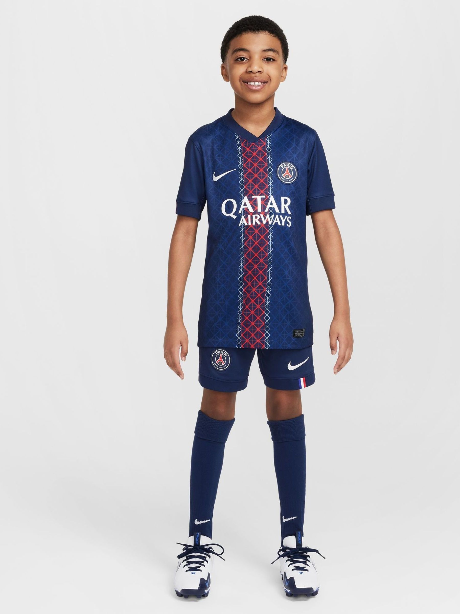 Buy Nike Blue PSG 25/26 Home Football Shirt from Next Singapore