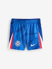 Nike Blue Chelsea FC Home Stadium Football Shorts - Image 1 of 1