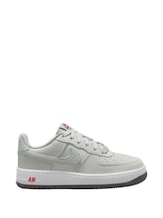Nike Photon Grey Air Force 1 LV8 2 Trainers - Image 1 of 4