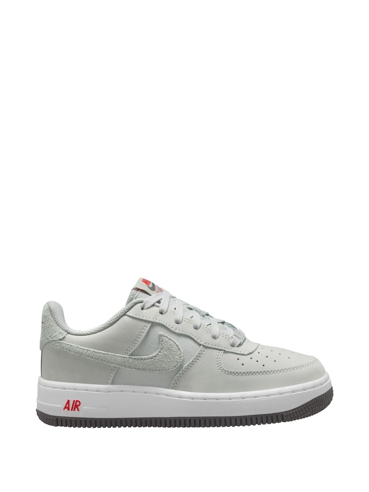 Nike Photon Grey Air Force 1 LV8 2 Trainers - Image 1 of 4