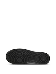 Nike White Anthracite Black Air Force 1 LV8 1 Trainers - Image 7 of 9
