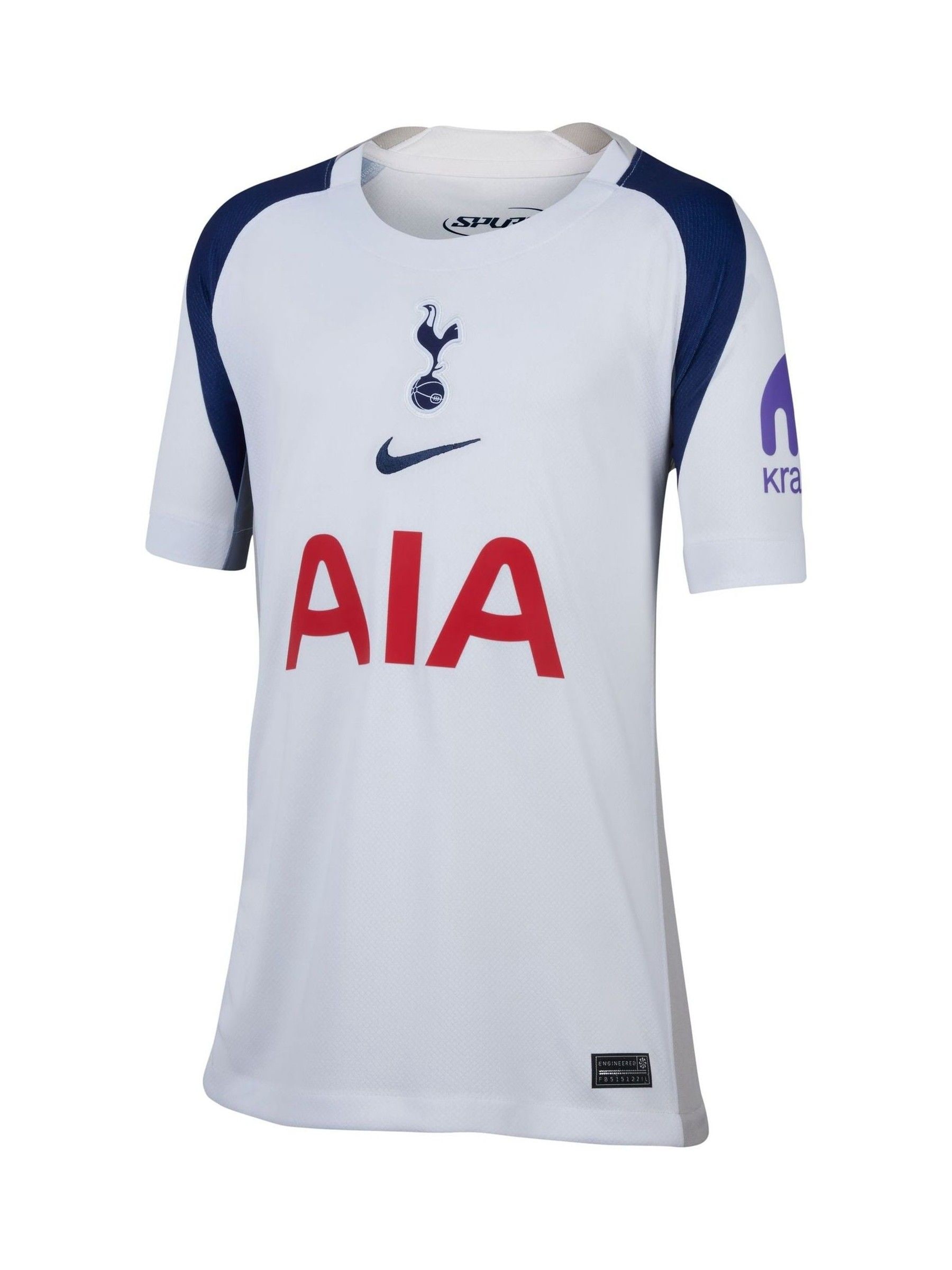 トッテナム Nike ホームユニフォーム 25/26 2XL (UK) Buy Nike White Tottenham Hotspur 25/26 Home Football Shirt from