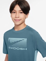 Nike Smokey Blue Multi Dri-FIT Short Sleeve T-Shirt - Image 3 of 3