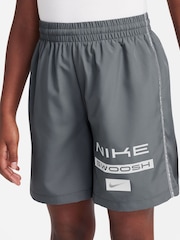 Nike Smoke Grey Multi Dri-FIT Woven Shorts - Image 3 of 4
