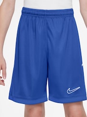 Nike Royal Blue Dri-FIT Academy 25 Shorts - Image 1 of 4