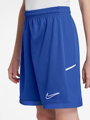 Nike Royal Blue Dri-FIT Academy 25 Shorts - Image 3 of 4