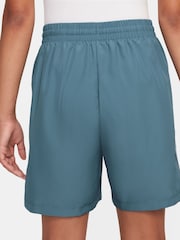 Nike Smokey Blue Multi Dri-FIT Woven Shorts - Image 2 of 4
