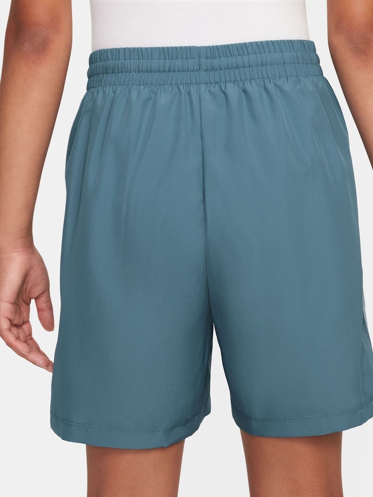 Nike Smokey Blue Multi Dri-FIT Woven Shorts - Image 2 of 4 Nike Smokey Blue Multi Dri-FIT Woven Shorts - Image 2 of 4