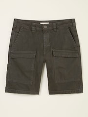 FatFace Dark Brown Beeble Utility Shorts - Image 1 of 1