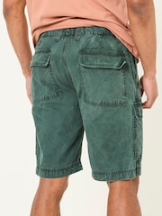 FatFace Rye Dark Teal Garment Dye Utility Shorts - Image 2 of 5