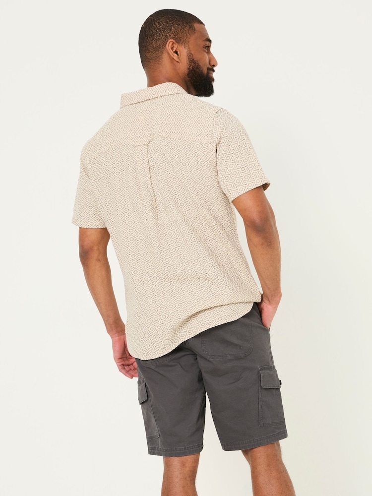 Темно-серый - FatFace Pull On Cargo Shorts - Изображение 2 из 7