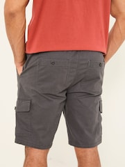 Темно-серый - FatFace Pull On Cargo Shorts - Изображение 6 из 7