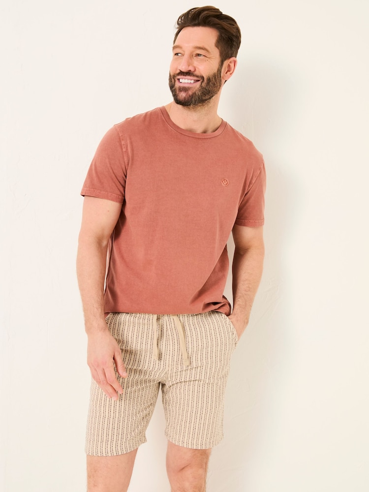FatFace Seaton Natural Pull On Shorts - Image 1 of 7