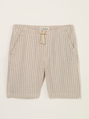 FatFace Seaton Natural Pull On Shorts - Image 6 of 7